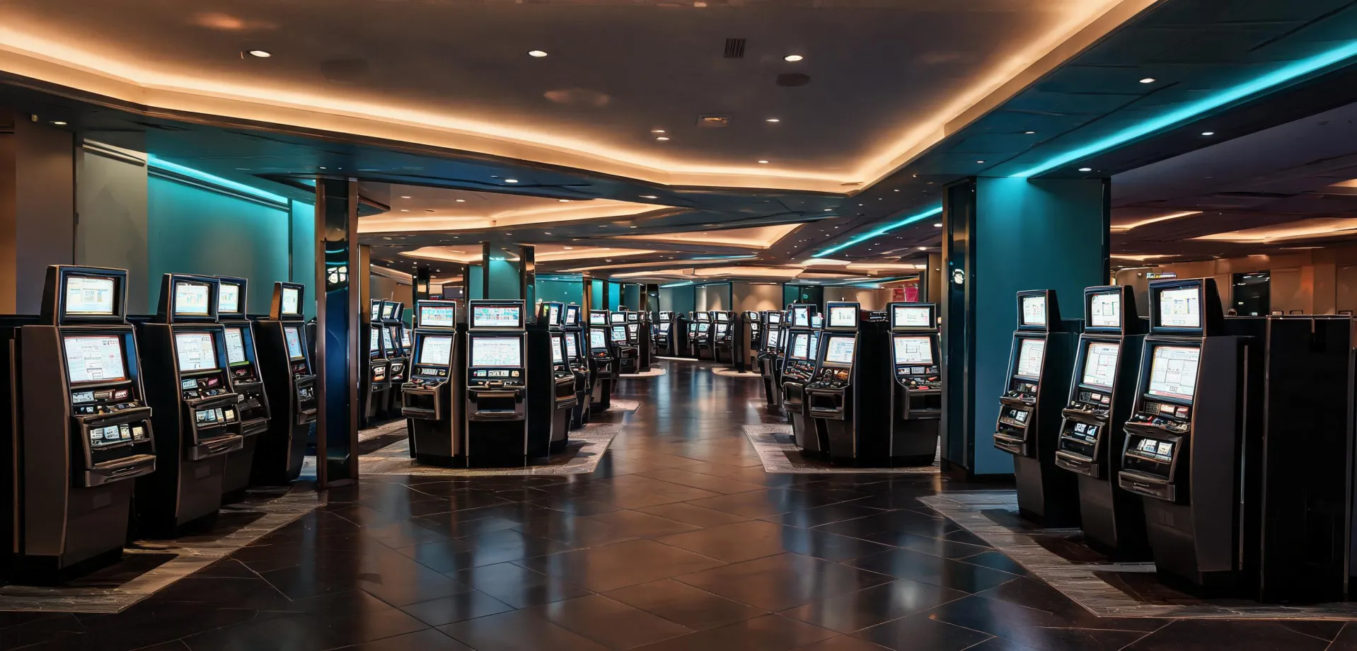 Everi regulated casino cabinet floor